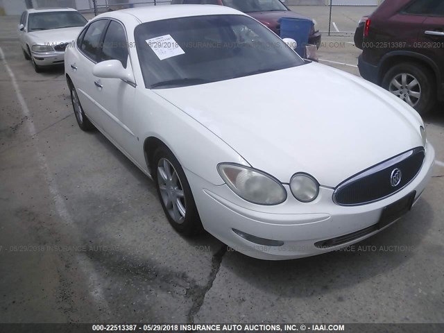 2G4WE587361114447 - 2006 BUICK LACROSSE CXS WHITE photo 1