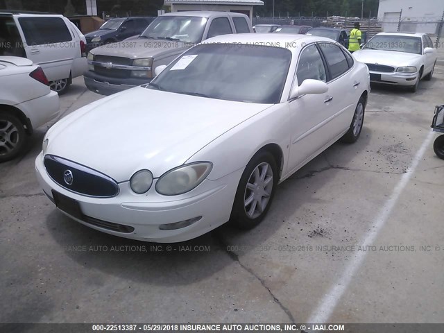 2G4WE587361114447 - 2006 BUICK LACROSSE CXS WHITE photo 2
