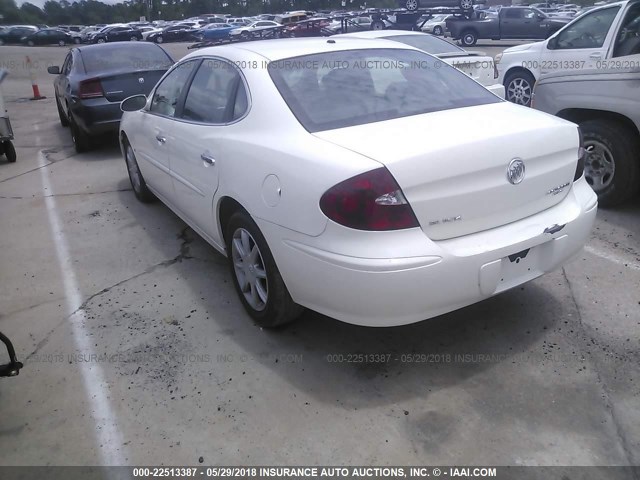 2G4WE587361114447 - 2006 BUICK LACROSSE CXS WHITE photo 3