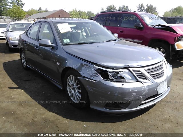 YS3FB49Y381014428 - 2008 SAAB 9-3 2.0T GRAY photo 6