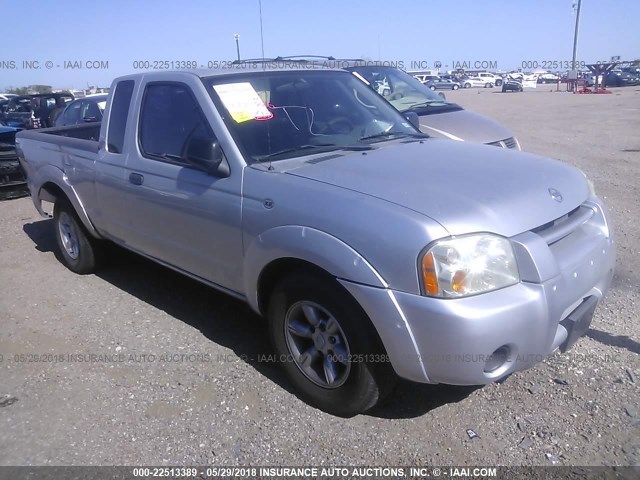 1N6DD26T84C482477 - 2004 NISSAN FRONTIER KING CAB XE SILVER photo 1