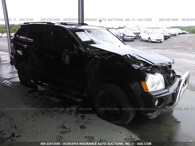 1J4GS48K25C525759 - 2005 JEEP GRAND CHEROKEE LAREDO/COLUMBIA/FREEDOM 黑色 照片 1