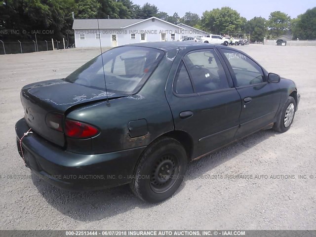 1G1JC524627466785 - 2002 CHEVROLET CAVALIER CNG GREEN photo 4