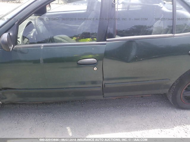 1G1JC524627466785 - 2002 CHEVROLET CAVALIER CNG GREEN photo 6