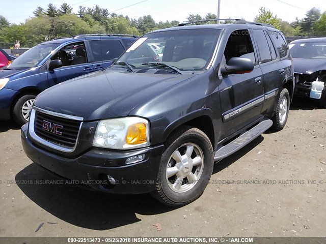 1GKDT13S932377936 - 2003 GMC ENVOY GRAY photo 2