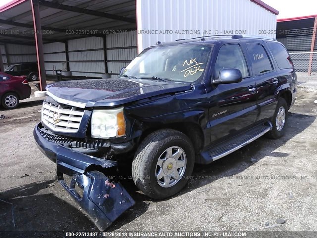 1GYEK63NX4R130826 - 2004 CADILLAC ESCALADE LUXURY 蓝色 照片 2