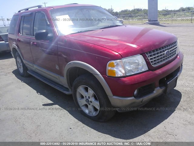 1FMDU64K93UB44532 - 2003 FORD EXPLORER EDDIE BAUER RED photo 6