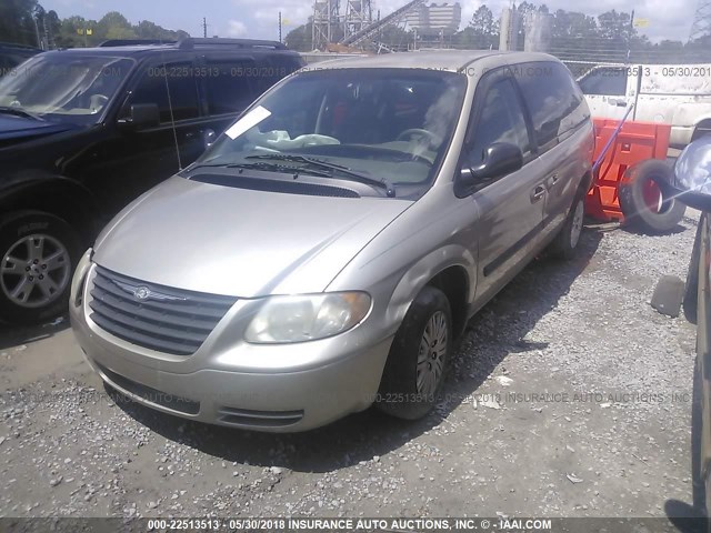 1C4GP45R25B233110 - 2005 CHRYSLER TOWN & COUNTRY  GOLD photo 2