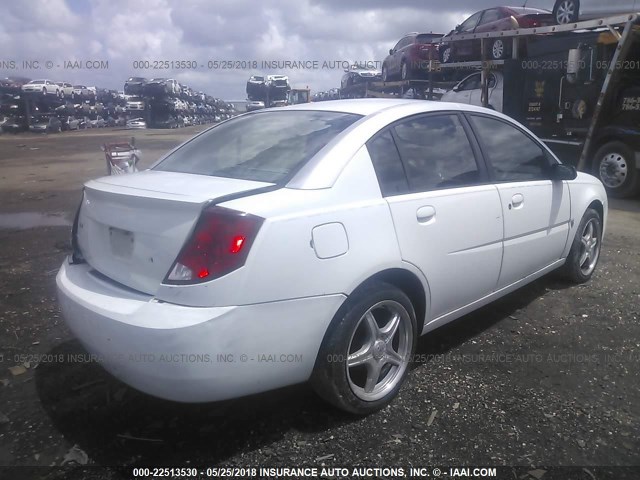 1G8AJ52F43Z100659 - 2003 SATURN ION LEVEL 2 WHITE photo 4