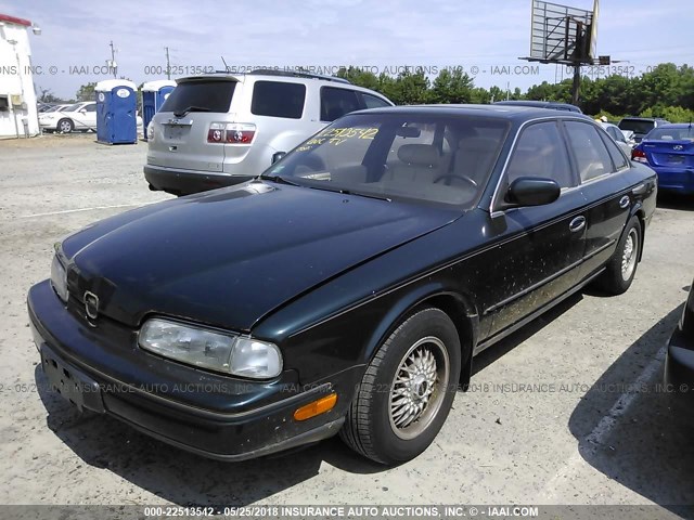 JNKNG01C6NM202611 - 1992 INFINITI Q45 GREEN photo 2