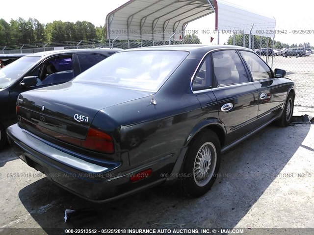 JNKNG01C6NM202611 - 1992 INFINITI Q45 GREEN photo 4