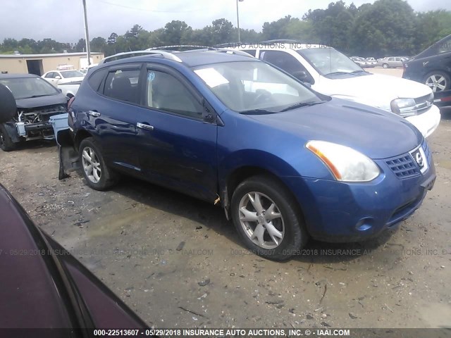 JN8AS58V98W128326 - 2008 NISSAN ROGUE S/SL BLUE photo 1