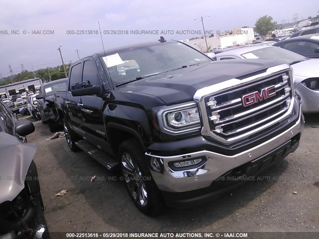 3GTU2NECXJG177910 - 2018 GMC SIERRA K1500 SLT BLACK photo 1