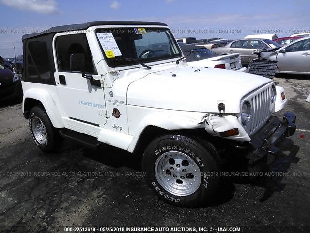 1J4FY49S6WP719441 - 1998 JEEP WRANGLER / TJ SAHARA WHITE photo 1