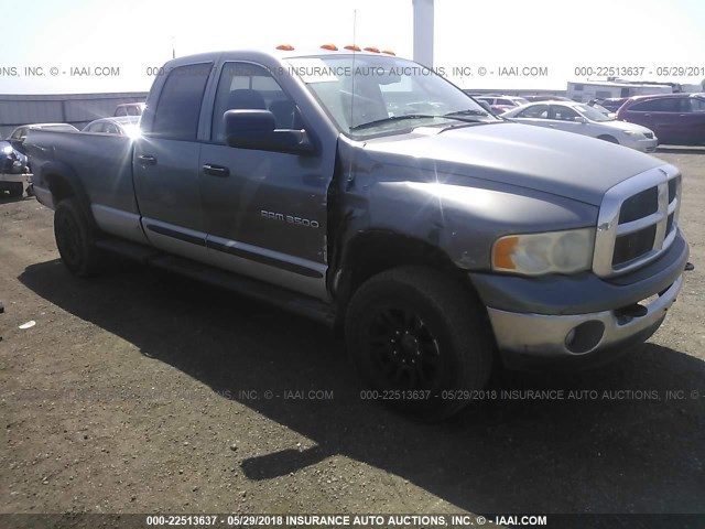 3D7LS38C75G747224 - 2005 DODGE RAM 3500 ST/SLT GRAY photo 1