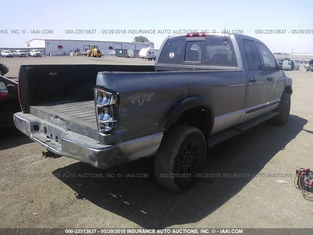 3D7LS38C75G747224 - 2005 DODGE RAM 3500 ST/SLT GRAY photo 4