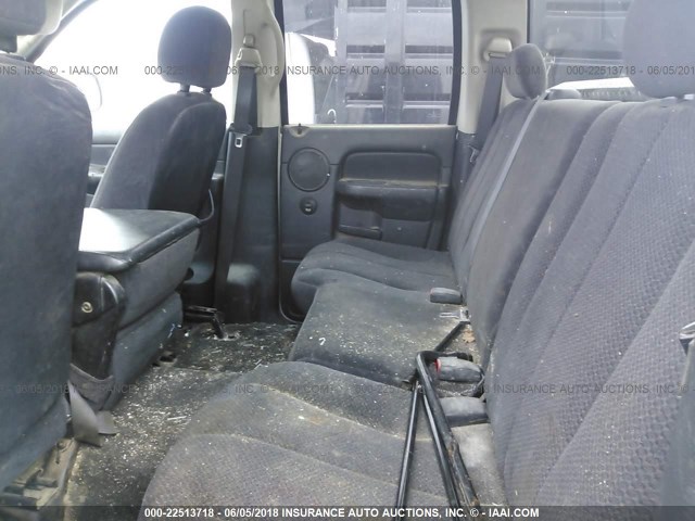 3D7KS28D45G790191 - 2005 DODGE RAM 2500 ST/SLT 银色 照片 8