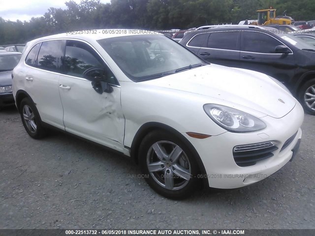 WP1AB2A21BLA54837 - 2011 PORSCHE CAYENNE S WHITE photo 1