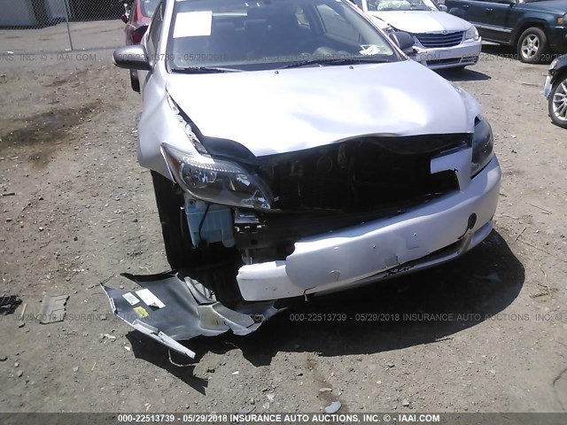 JTKDE177470160042 - 2007 TOYOTA SCION TC 银色 照片 6