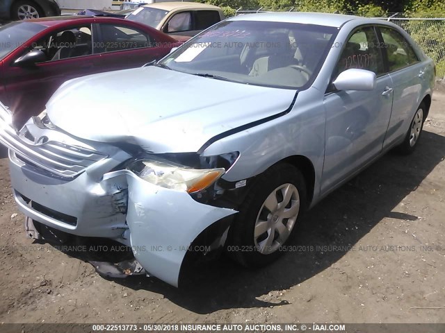 4T1BK46K78U576591 - 2008 TOYOTA CAMRY LE/XLE/SE 蓝色 照片 2