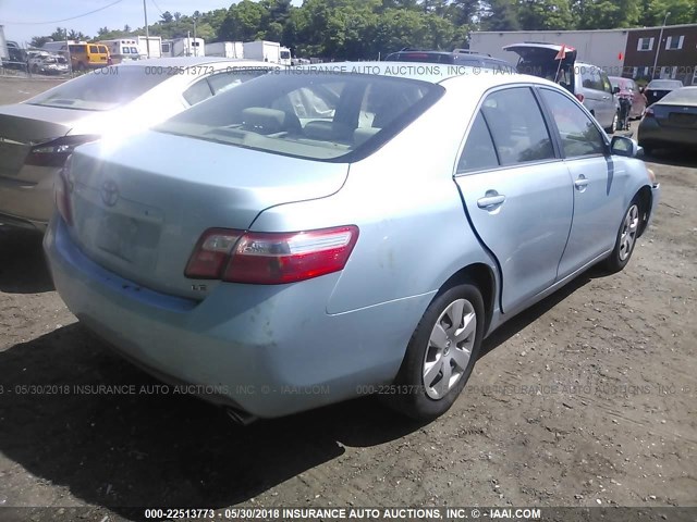4T1BK46K78U576591 - 2008 TOYOTA CAMRY LE/XLE/SE 蓝色 照片 4