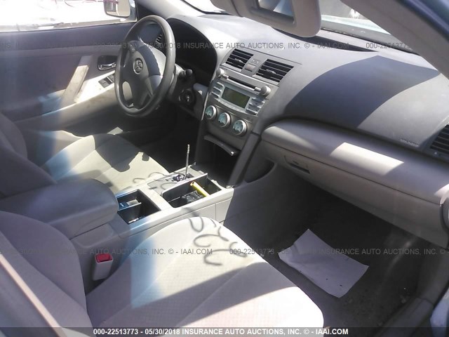 4T1BK46K78U576591 - 2008 TOYOTA CAMRY LE/XLE/SE 蓝色 照片 5