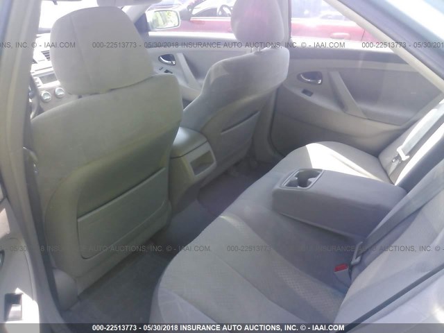 4T1BK46K78U576591 - 2008 TOYOTA CAMRY LE/XLE/SE 蓝色 照片 8