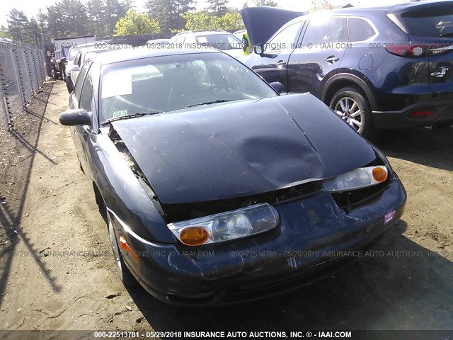 1G8ZH52831Z287129 - 2001 SATURN SL1 BLACK photo 1