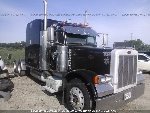 1XP5DB9X46D631680 - 2006 PETERBILT 379 BLACK photo 1