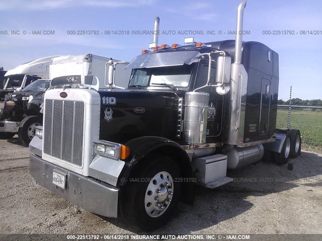 1XP5DB9X46D631680 - 2006 PETERBILT 379 BLACK photo 2