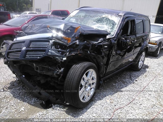 1D8GT58627W681072 - 2007 DODGE NITRO R/T BLACK photo 2