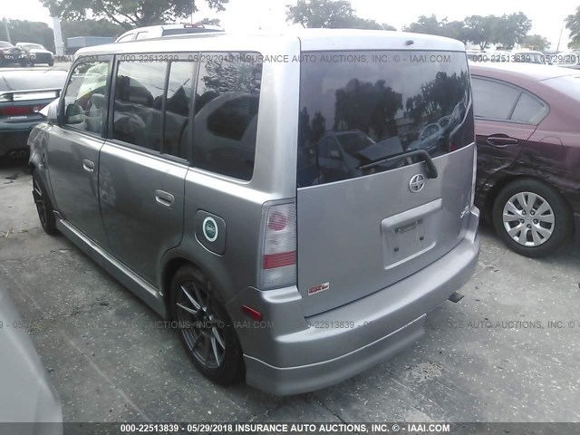 JTLKT334564127395 - 2006 TOYOTA SCION XB Сұр фото 3