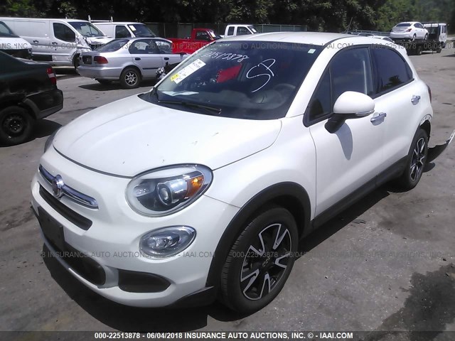 ZFBCFXBT0GP324159 - 2016 FIAT 500X EASY თეთრი ფოტო 2
