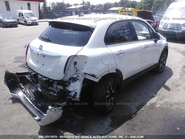 ZFBCFXBT0GP324159 - 2016 FIAT 500X EASY თეთრი ფოტო 4