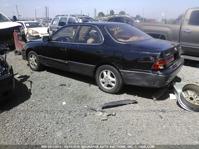 JT8BF12G4T0160697 - 1996 LEXUS ES 300 BLACK photo 3