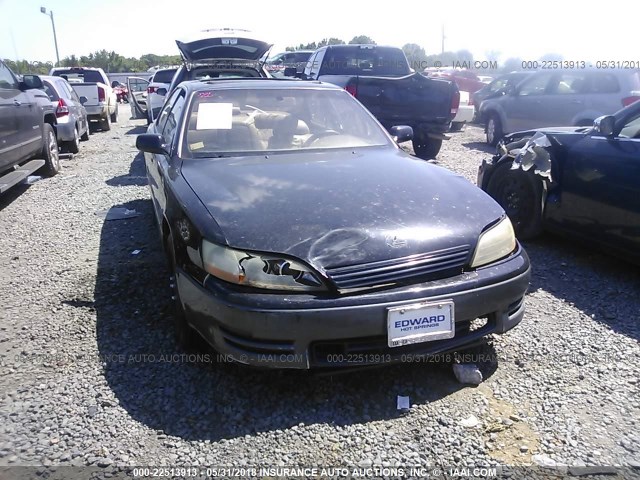 JT8BF12G4T0160697 - 1996 LEXUS ES 300 BLACK photo 6