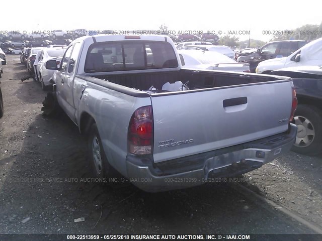 5TETX22N86Z173769 - 2006 TOYOTA TACOMA ACCESS CAB Күміс фото 3