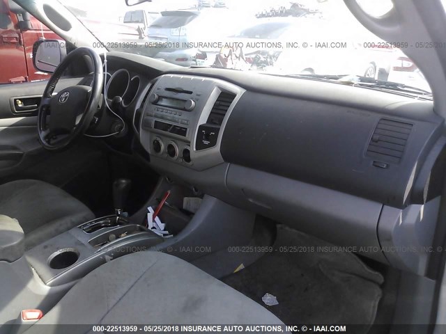 5TETX22N86Z173769 - 2006 TOYOTA TACOMA ACCESS CAB Күміс фото 5