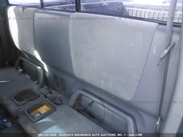 5TETX22N86Z173769 - 2006 TOYOTA TACOMA ACCESS CAB SILVER photo 8