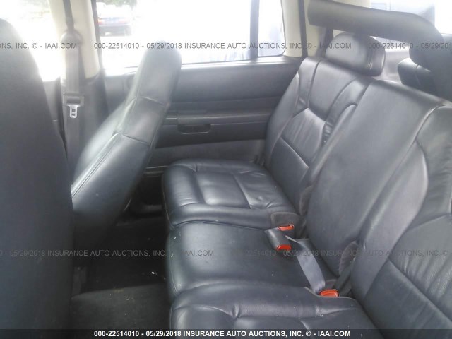 1B4HS48N92F220559 - 2002 DODGE DURANGO SLT GRAY photo 8