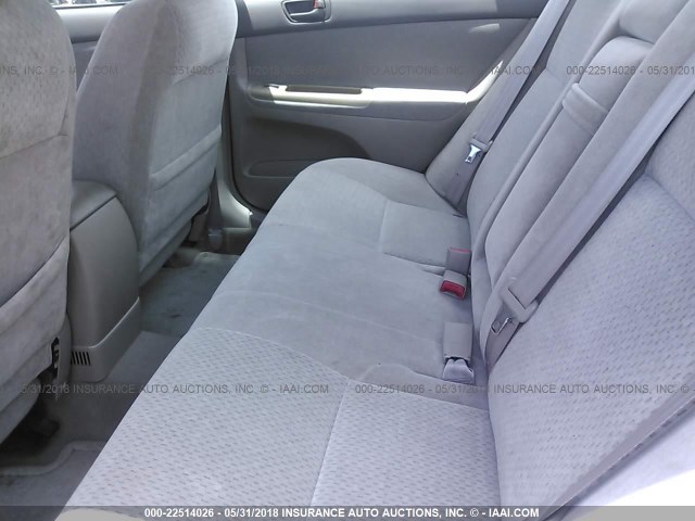 4T1BE32K03U670313 - 2003 TOYOTA CAMRY LE/XLE/SE ოქროსფერი ფოტო 8