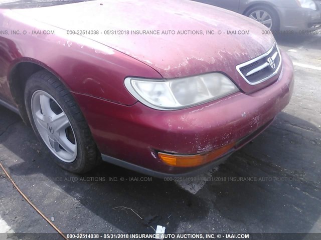 19UYA2259VL008867 - 1997 ACURA 3.0CL 红色 照片 6