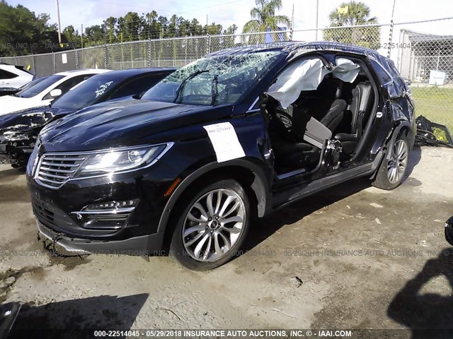 5LMCJ3C99HUL57891 - 2017 LINCOLN MKC RESERVE 黑色 照片 2