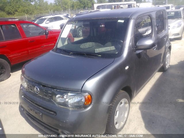 JN8AZ2KR2AT156546 - 2010 NISSAN CUBE S/SL/KROM GRAY photo 2