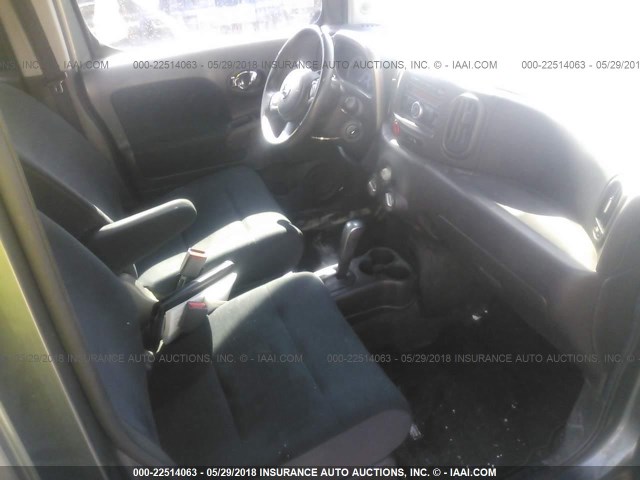 JN8AZ2KR2AT156546 - 2010 NISSAN CUBE S/SL/KROM GRAY photo 5