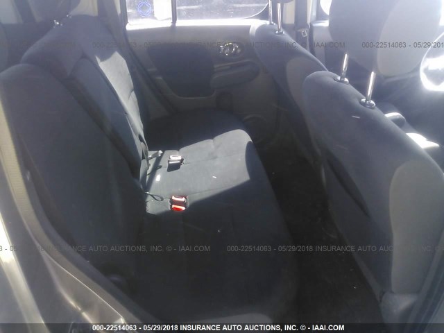 JN8AZ2KR2AT156546 - 2010 NISSAN CUBE S/SL/KROM GRAY photo 8