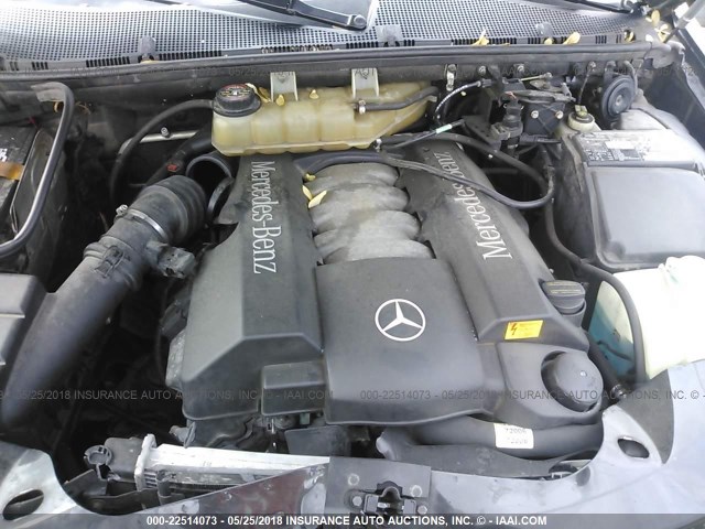 4JGAB72E9YA201817 - 2000 MERCEDES-BENZ ML 430 黑色 照片 10