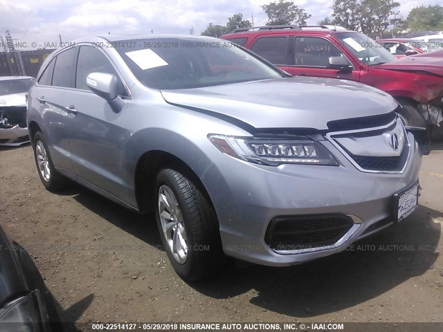 5J8TB4H31JL008087 - 2018 ACURA RDX SILVER photo 1