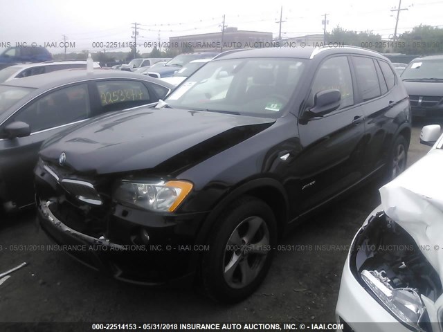5UXWX5C54CL724575 - 2012 BMW X3 XDRIVE28I BLACK photo 2