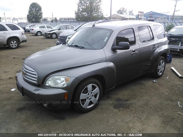 3GNBAAFW5BS578069 - 2011 CHEVROLET HHR LS ნაცრისფერი ფოტო 2